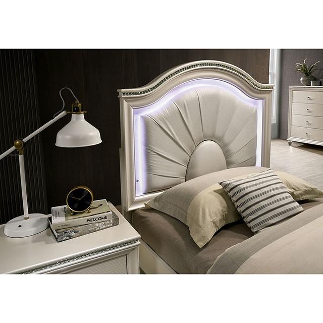 ALLIE Twin & Full Rose Gold Bed - Jay's Mattress Plus (NY)