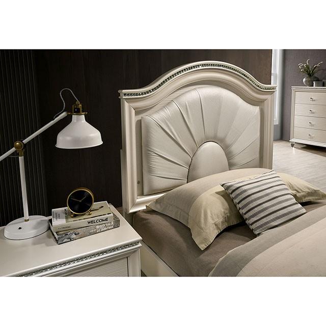 ALLIE Twin & Full Rose Gold Bed - Jay's Mattress Plus (NY)