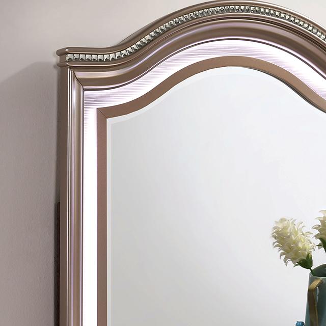 ALLIE Twin & Full Rose Gold Bed - Jay's Mattress Plus (NY)