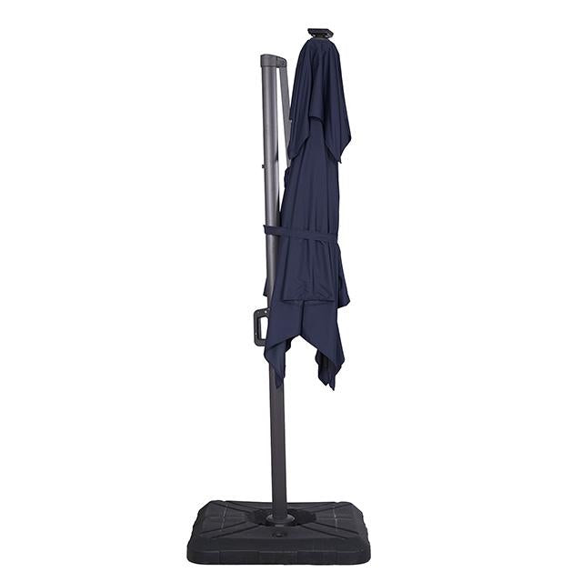 Xico 8 Ft Square Umbrella w/ Double Top w/ LED Light + 37" Large Base - Jay's Mattress Plus (NY)