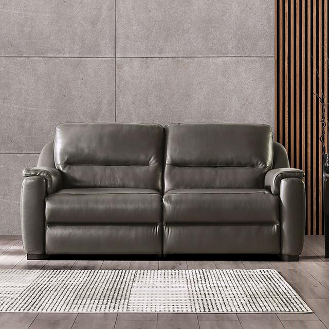 ALTAMURA Power Sofa, Gray & Beige - Jay's Mattress Plus (NY)