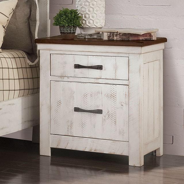ALYSON Night Stand w/ USB Plug - Jay's Mattress Plus (NY)