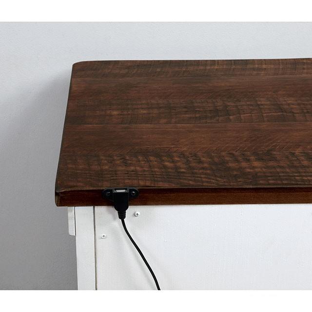 ALYSON Night Stand w/ USB Plug - Jay's Mattress Plus (NY)