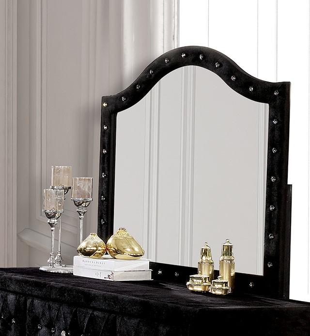 Alzire Black & Blue Mirror - Jay's Mattress Plus (NY)
