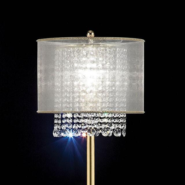 Ana Gold Ceiling, Floor & Table Lamp - Jay's Mattress Plus (NY)