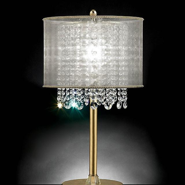 Ana Gold Ceiling, Floor & Table Lamp - Jay's Mattress Plus (NY)