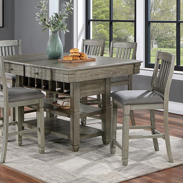 Anaya 7 Pc Counter Ht Table Set - Jay's Mattress Plus (NY)