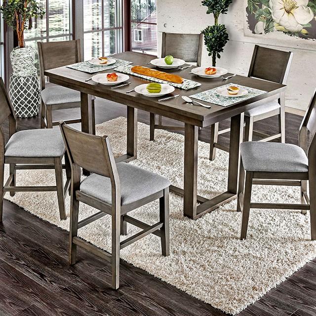 Anton 7 Pc Counter Ht Table Set - Jay's Mattress Plus (NY)