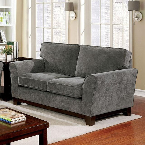 Caldicot Gray Love Seat - Jay's Mattress Plus (NY)