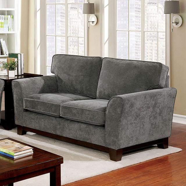 Caldicot Gray Love Seat - Jay's Mattress Plus (NY)