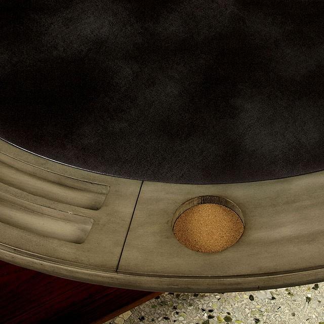 YELENA Gray Game Table - Jay's Mattress Plus (NY)