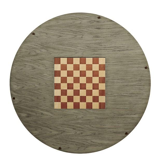 YELENA Gray Game Table - Jay's Mattress Plus (NY)