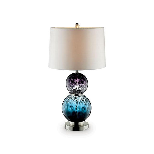 Camila Purple/Blue 27.5"H Glass Table Lamp - Jay's Mattress Plus (NY)