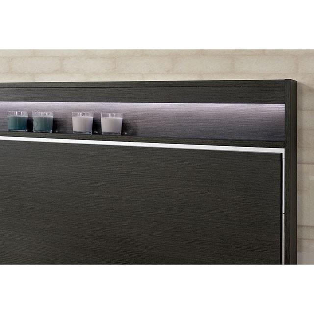 Camryn Warm Gray E.King & Queen Bed - Jay's Mattress Plus (NY)