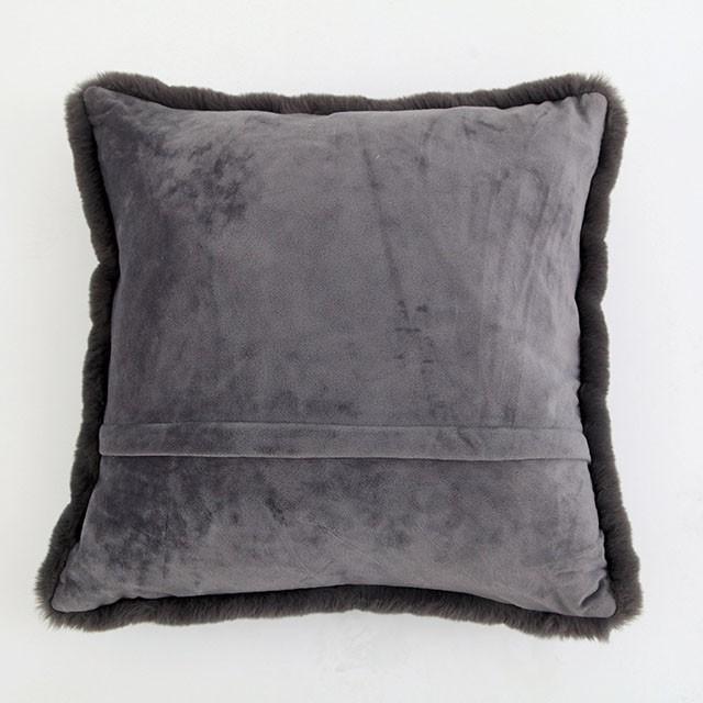 Caparica Charcoal 20" X 20" Pillow, Charcoal - Jay's Mattress Plus (NY)
