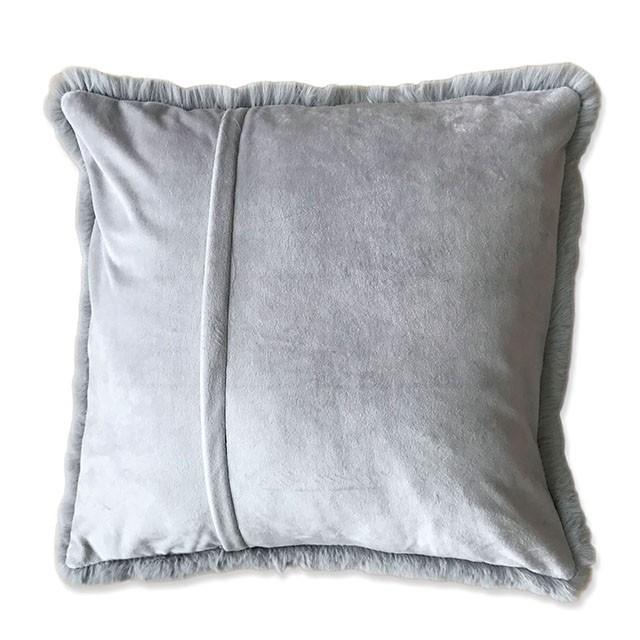 Caparica Silver 20" X 20" Pillow, Silver - Jay's Mattress Plus (NY)