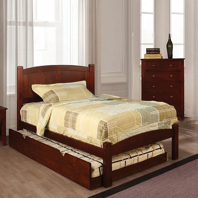 Cara Cherry Twin Bed - Jay's Mattress Plus (NY)