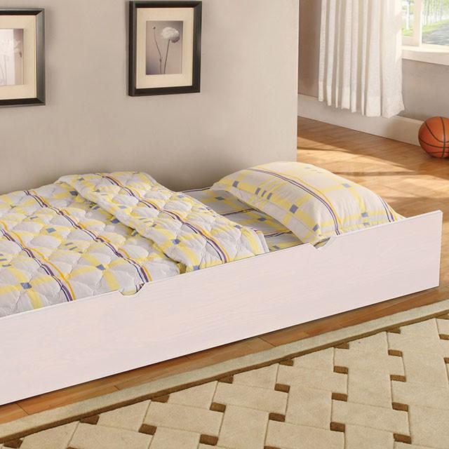 Caren White Twin Bed - Jay's Mattress Plus (NY)