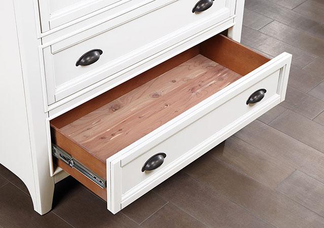 CASTILE Chest, White - Jay's Mattress Plus (NY)