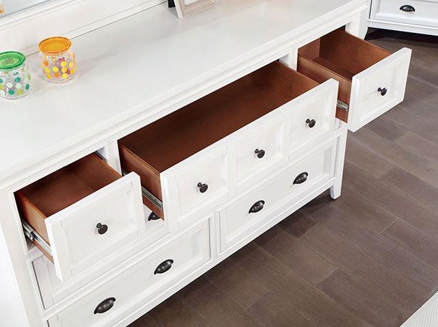 CASTILE Dresser, White - Jay's Mattress Plus (NY)