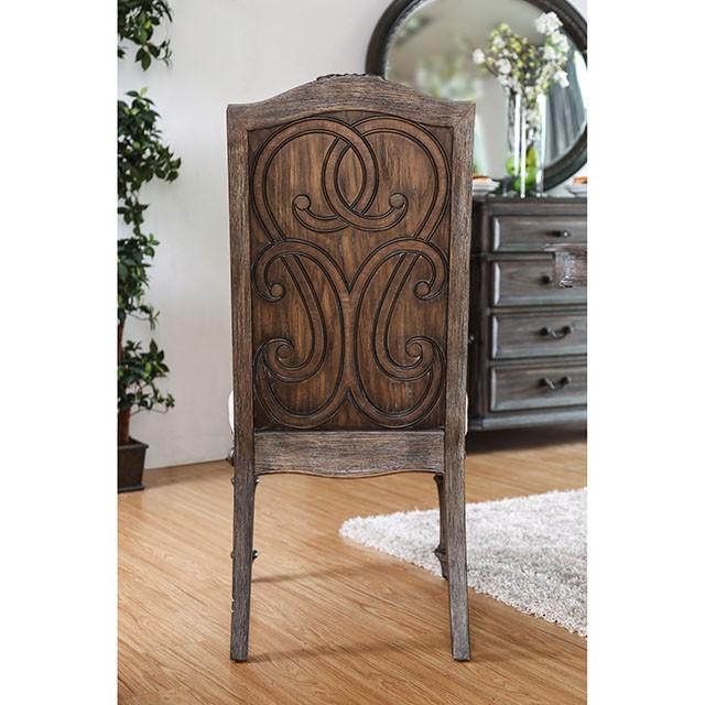 ARCADIA Rustic Natural Tone, Ivory Dining Table - Jay's Mattress Plus (NY)