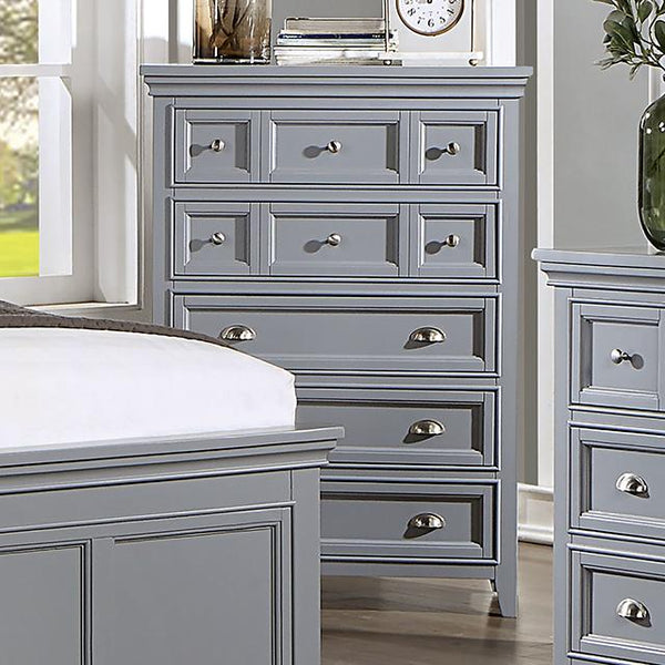 CASTLILE Chest, Gray - Jay's Mattress Plus (NY)