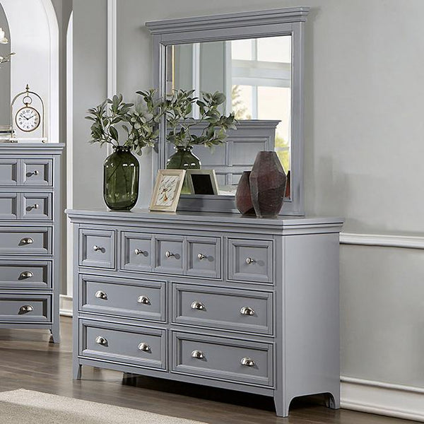 CASTLILE Dresser, Gray - Jay's Mattress Plus (NY)