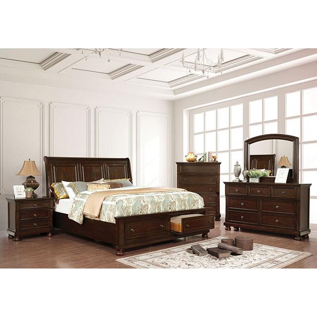 Castor Bed Black, Chrome, & White - Jay's Mattress Plus (NY)