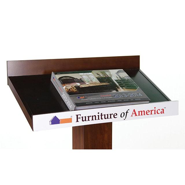 Catalia Dark Oak/Espresso Book Stand - Jay's Mattress Plus (NY)