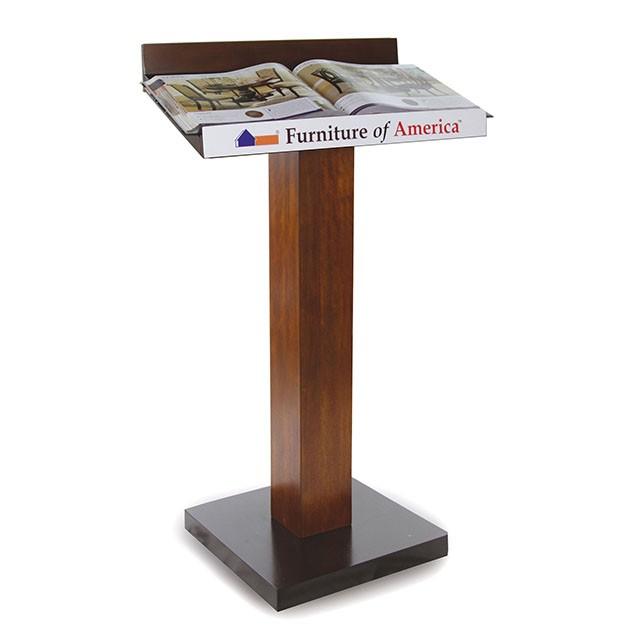Catalia Dark Oak/Espresso Book Stand - Jay's Mattress Plus (NY)