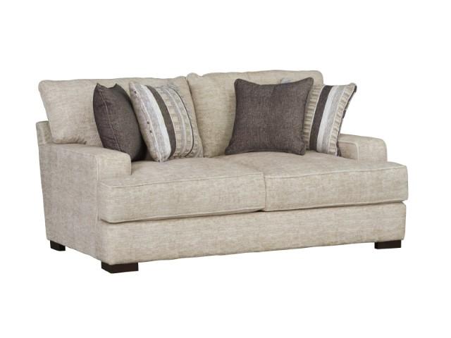 ARDENFOLD Loveseat, Beige & Gray - Jay's Mattress Plus (NY)