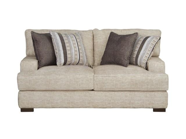 ARDENFOLD Loveseat, Beige & Gray - Jay's Mattress Plus (NY)