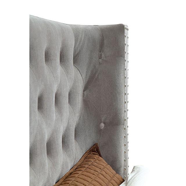 Cayla Bed Silver & Grey - Jay's Mattress Plus (NY)