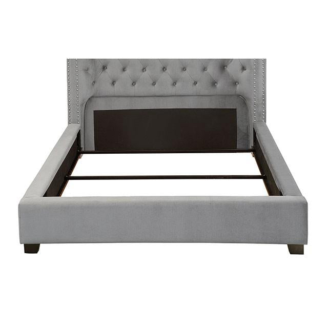 Cayla Bed Silver & Grey - Jay's Mattress Plus (NY)