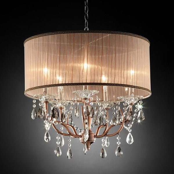 CECELIA Ceiling Lamp, Hanging Crystal - Jay's Mattress Plus (NY)