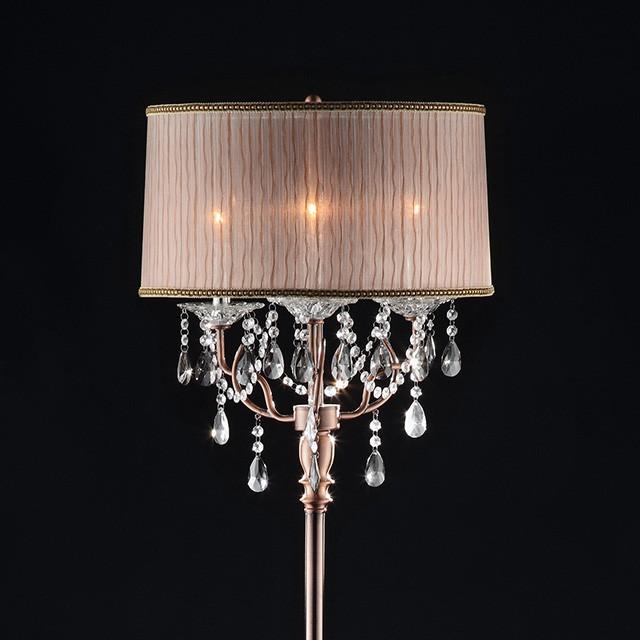 CECELIA Floor Lamp, Hanging Crystal - Jay's Mattress Plus (NY)