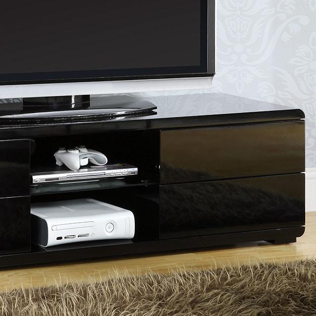 Cerro Black 59" TV Console, Black - Jay's Mattress Plus (NY)