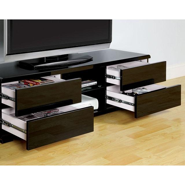Cerro Black 59" TV Console, Black - Jay's Mattress Plus (NY)