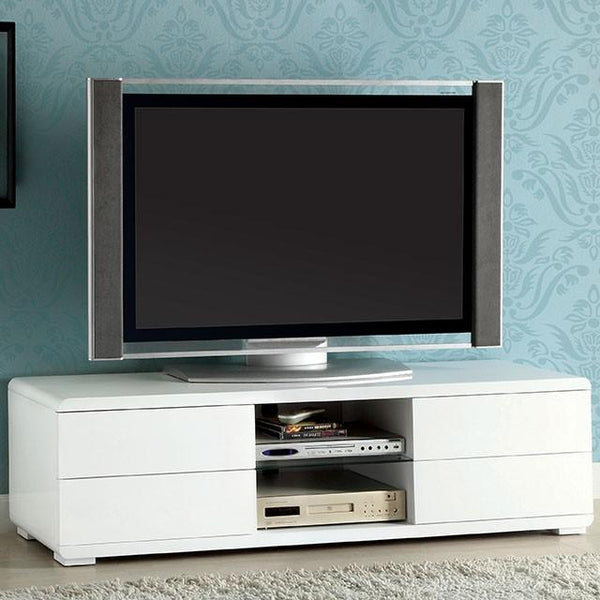 Cerro White 59" TV Console, White - Jay's Mattress Plus (NY)