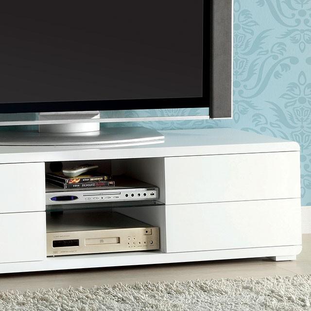 Cerro White 59" TV Console, White - Jay's Mattress Plus (NY)
