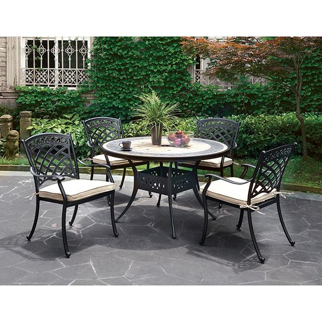 Charissa Round Patio Table - Jay's Mattress Plus (NY)