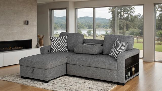 Chatham Sectional Gray - Jay's Mattress Plus (NY)