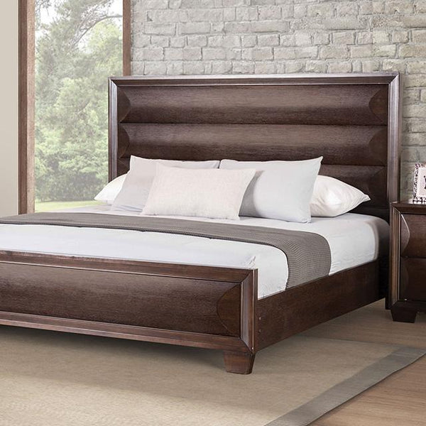 Chemnitz Bed Espresso & White - Jay's Mattress Plus (NY)