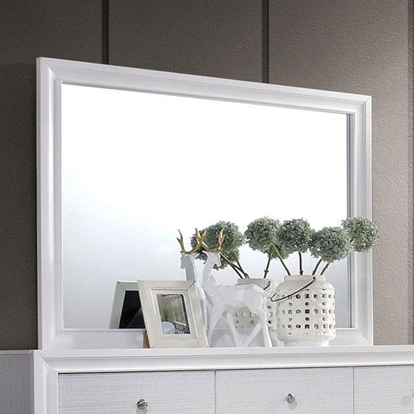 Chrissy White Mirror - Jay's Mattress Plus (NY)