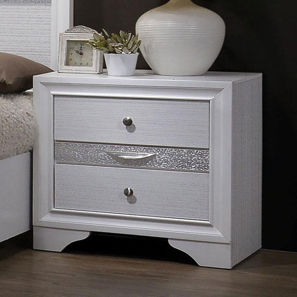 Chrissy White Night Stand - Jay's Mattress Plus (NY)