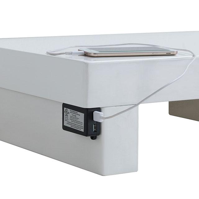 Christie Glossy White Dresser - Jay's Mattress Plus (NY)