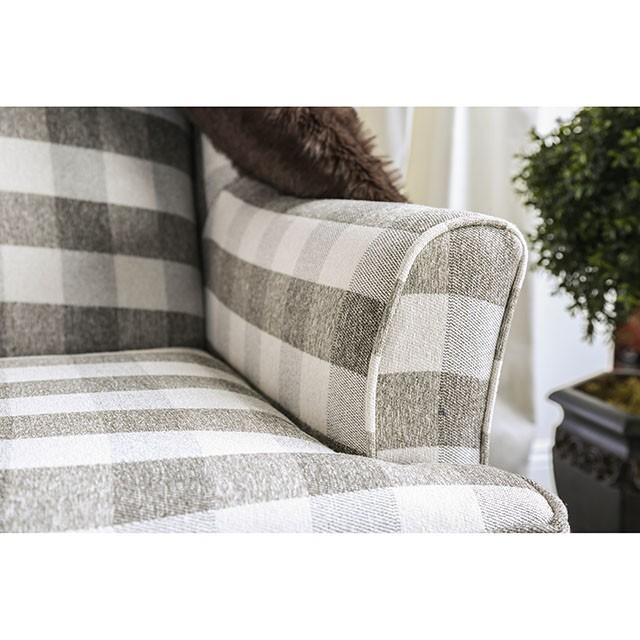Christine Light Gray Chair - Jay's Mattress Plus (NY)