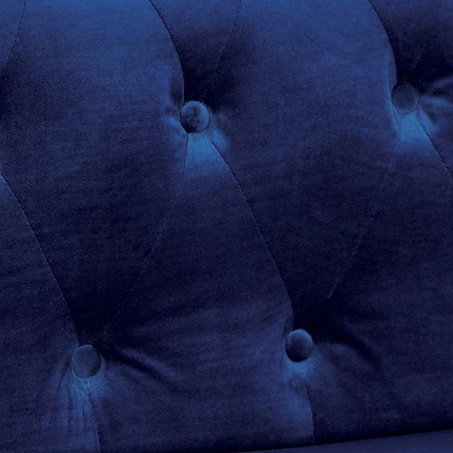 CIABATTONI Sectional, Navy - Jay's Mattress Plus (NY)