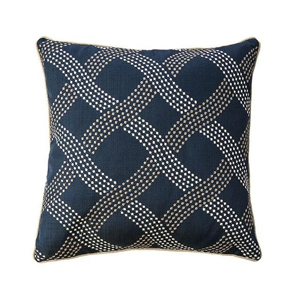 Cici Navy 20" X 20" Pillow, Navy (2/CTN) - Jay's Mattress Plus (NY)