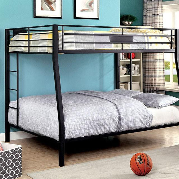 CLAREN Black Full/Queen Bunk Bed - Jay's Mattress Plus (NY)